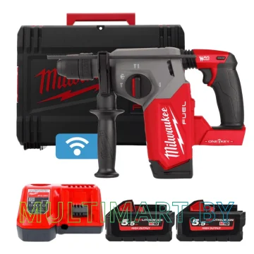 Перфоратор Milwaukee M18 ONEFHX-552X 4933478504 (с 2-мя АКБ, кейс)